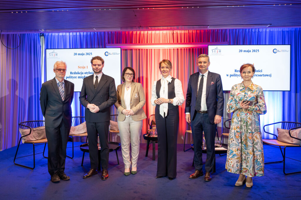 Zdjęcie z konferencji stop otyłości w Polsce